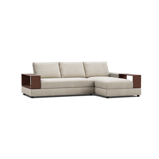 Jasper Modulaire canapé avec chaise longue