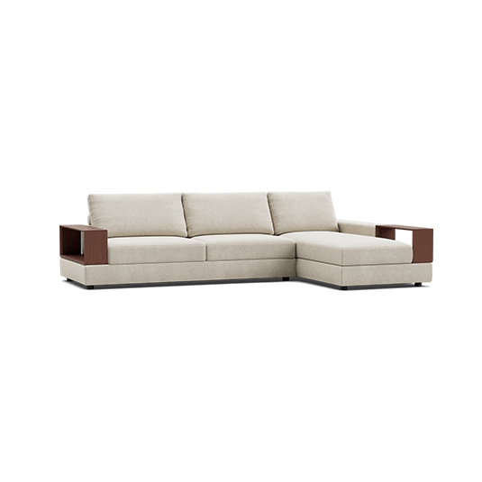 Jasper Modulaire canapé avec chaise longue