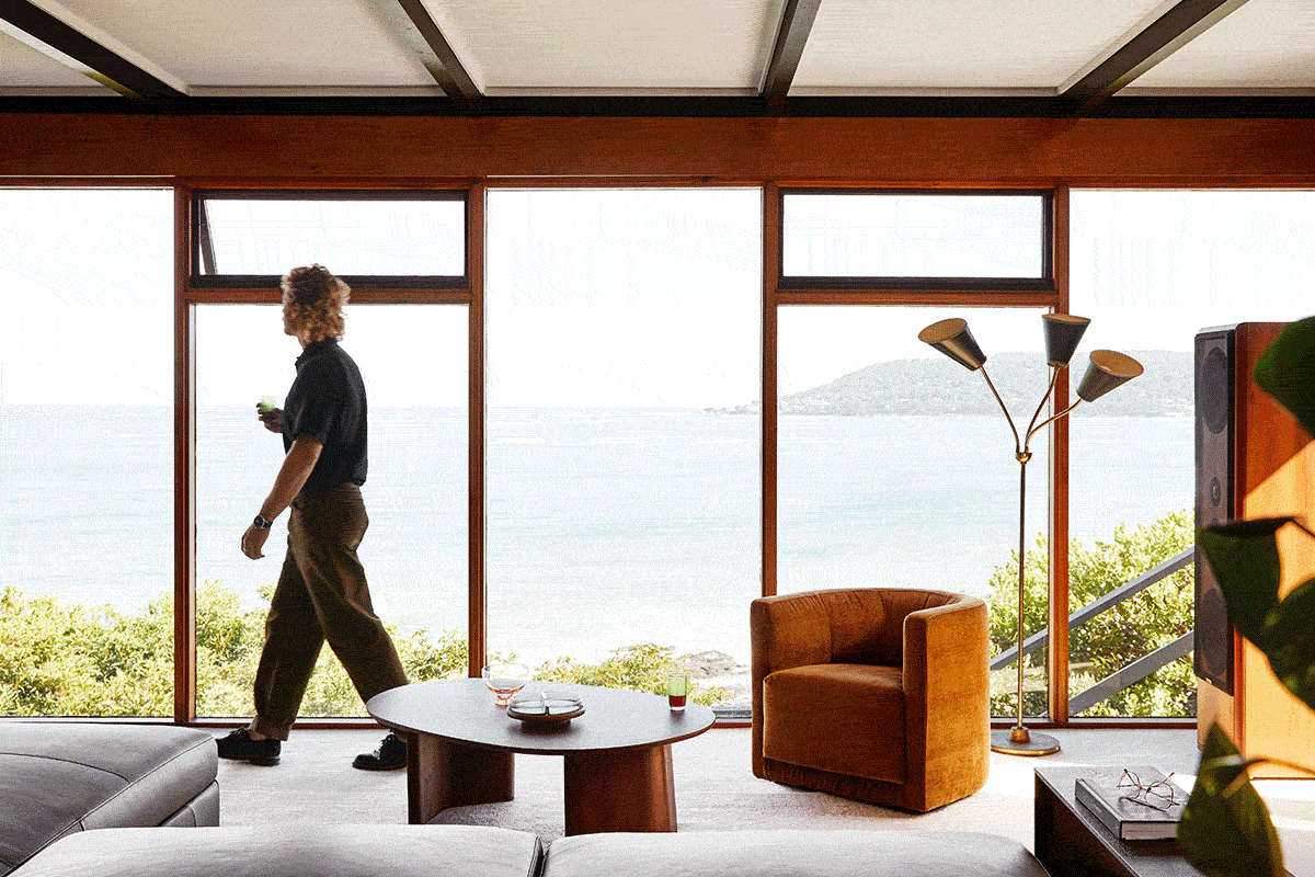 Timeless MidCentury Home on the Great Ocean Road KING King Living
