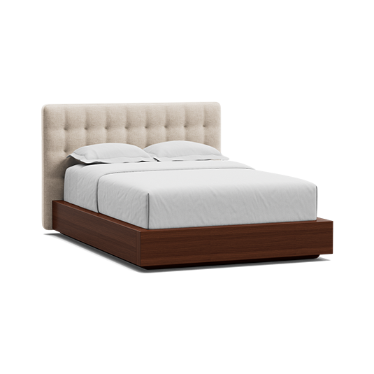 Serenade Timber Storage Bed - Queen Size