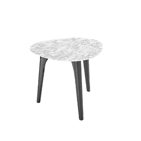 Crescent Marble Coffee Table
