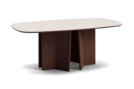 Issho 6 Seater Dining Table with Ceramic Top