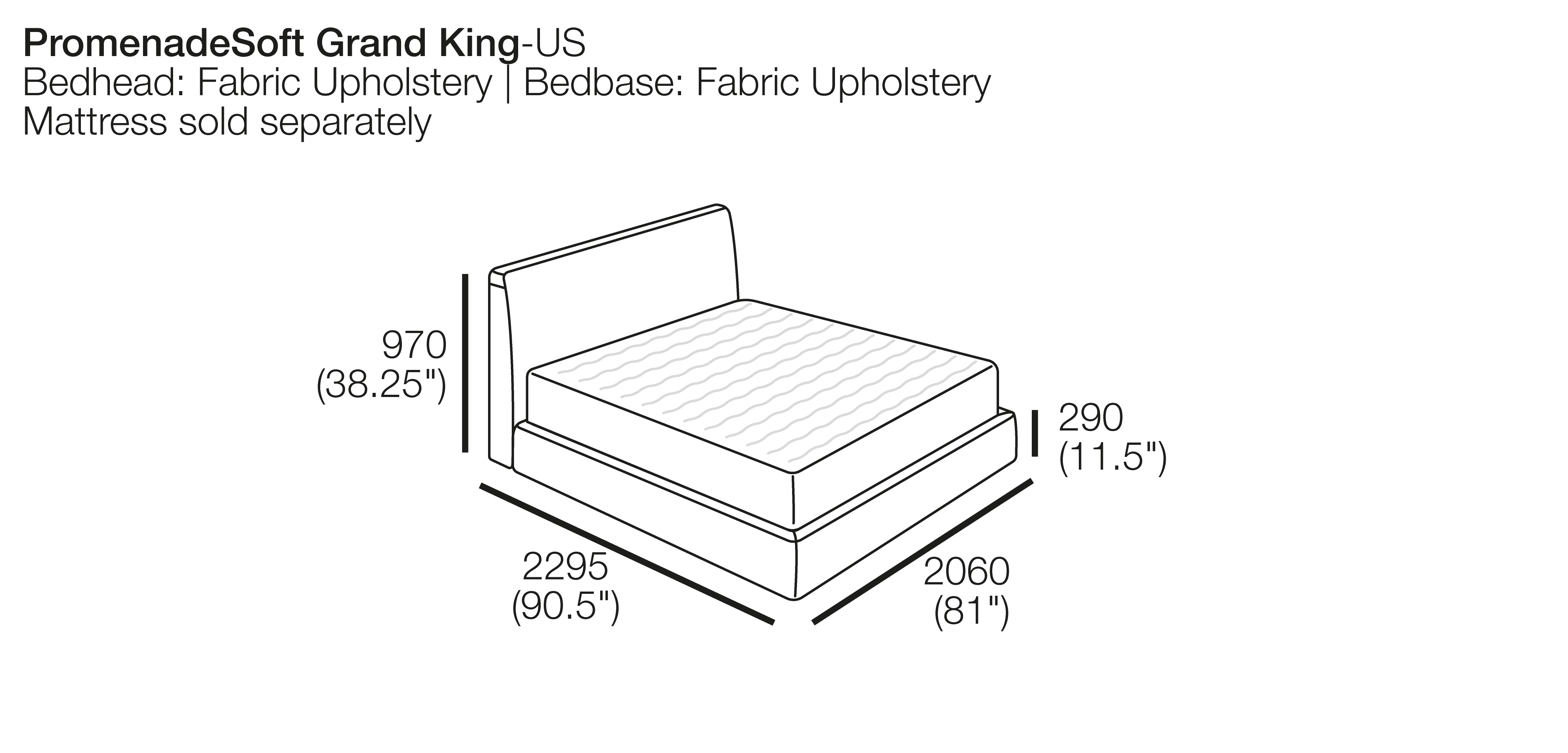 Promenade Storage Bed King Size Bed Queen Size Bed Double Size
